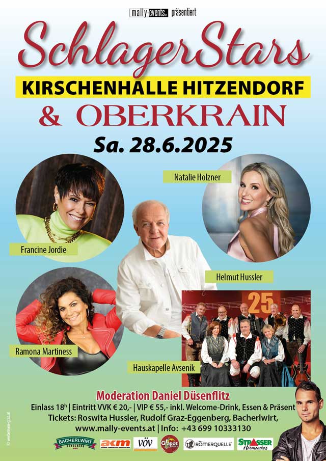 imageSchlagerStars Kirschenhalle Hitzendorf