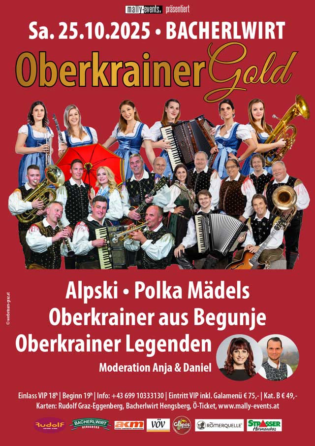 Oberkrainer Gold Konzert 2025