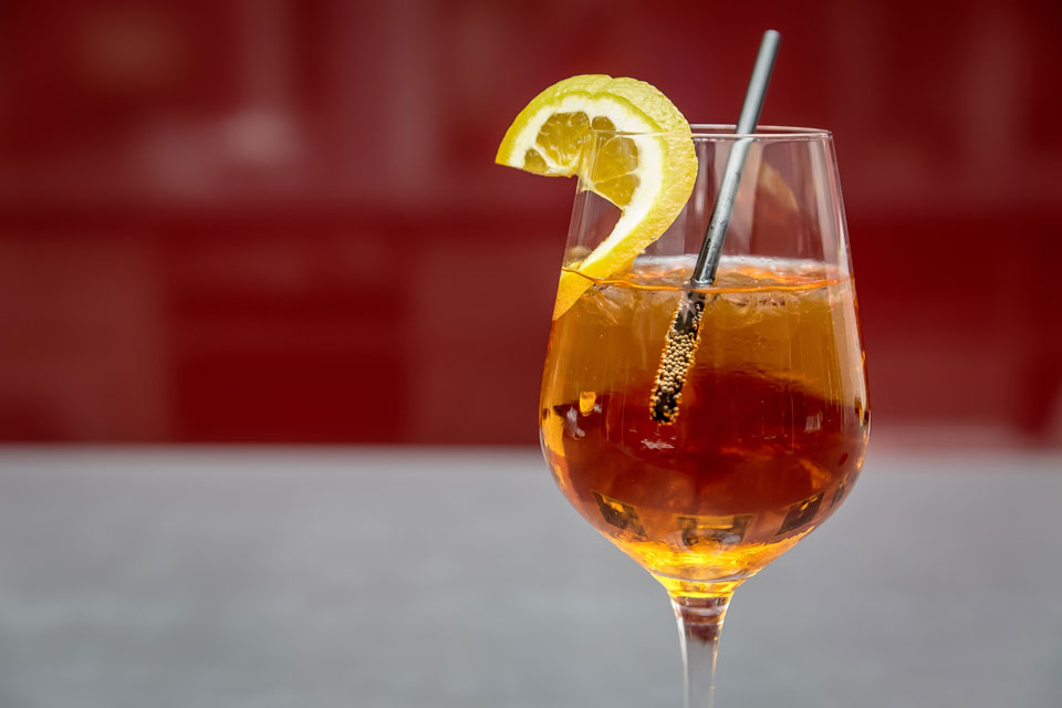 Rudolf Restaurant Aperol-Spritz Aperitif
